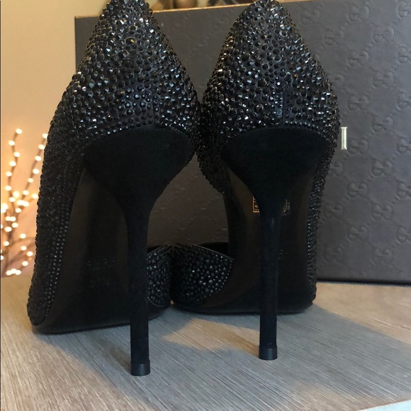 Gucci ‘Raso Seta’ crystal heels - Picture 3 of 7